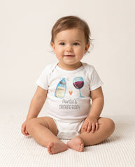 Auntie's Drinking Buddy Baby Onesie & Toddler T-Shirt