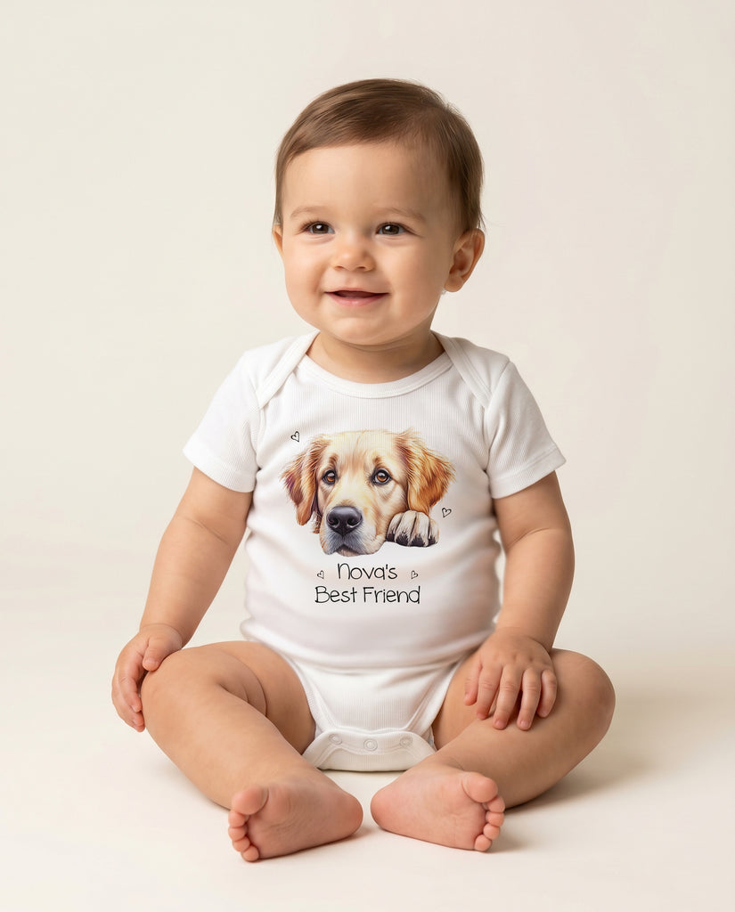 Golden Retriever Best Friend Baby Gift