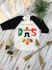 Cinco de Mayo Birthday Shirt, Fiesta Birthday, 2nd Birthday shirt, Fiesta and Fun, Taco Party, Taco Bout Fun, Taco Birthday, Fiesta, I'm DOS