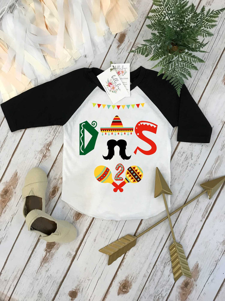 Cinco de Mayo Birthday Shirt, Fiesta Birthday, 2nd Birthday shirt, Fiesta and Fun, Taco Party, Taco Bout Fun, Taco Birthday, Fiesta, I'm DOS