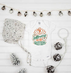 Thanksgiving Onesie®, Leftovers are for Quitters, First Thanksgiving, Baby Girl Gift, Newborn Girl Gift, Thanksgiving Shirts, Turkey Shirt