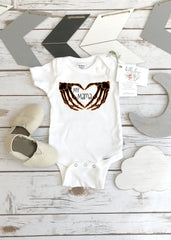 Halloween Onesie®, Love My Mama, Halloween Shirt, First Halloween, Skeleton Shirt, 1st Halloween, Skeleton Hands, Cute Halloween, Skeletons