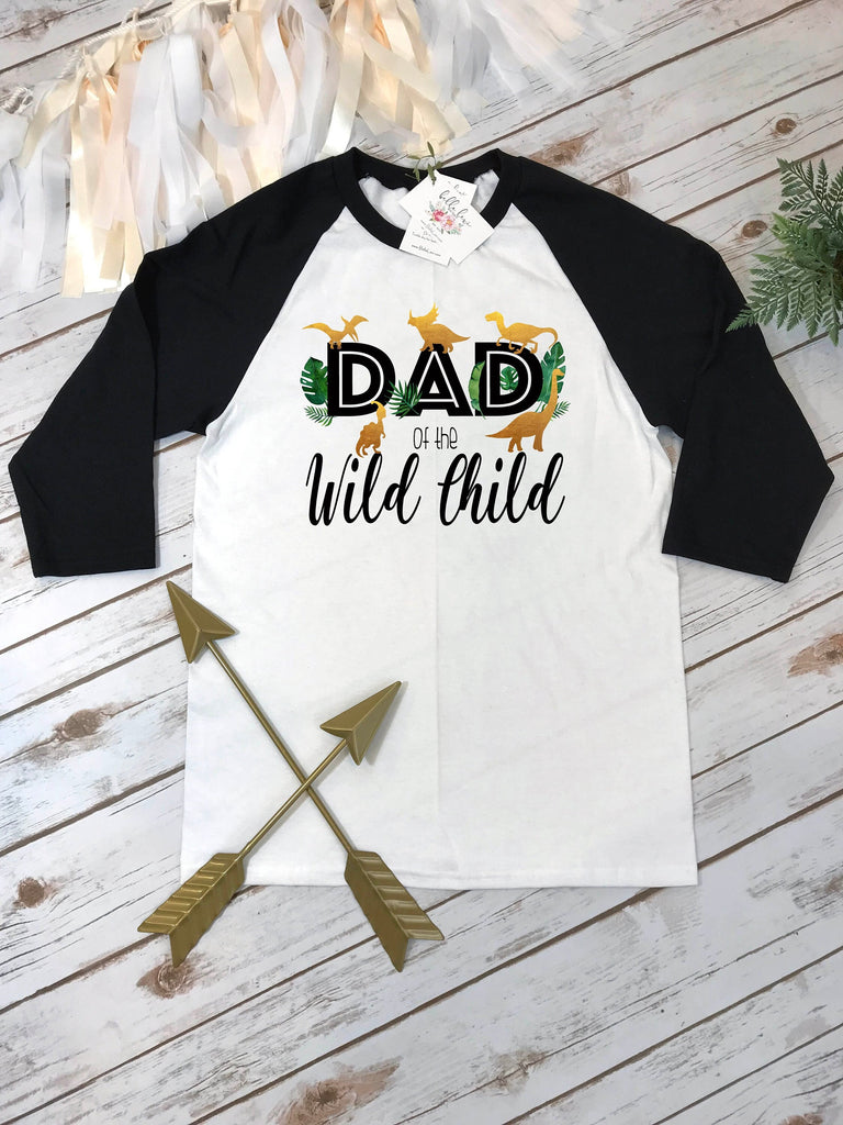 Dinosaur Party, Dinosaur Birthday, Dad of the Wild Child, Safari Birthday, 1st Birthday, Dinosaur Shirt, Roar Theme, Roar Birthday, Dad gift