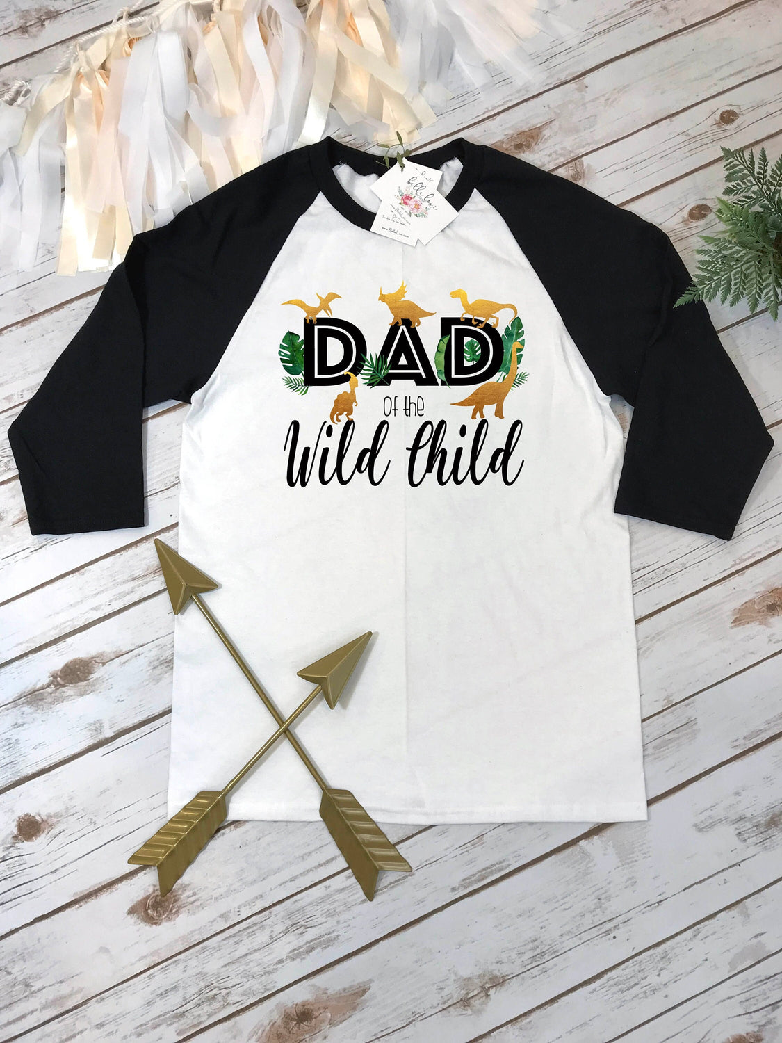 Dinosaur Party, Dinosaur Birthday, Dad of the Wild Child, Safari Birthday, 1st Birthday, Dinosaur Shirt, Roar Theme, Roar Birthday, Dad gift
