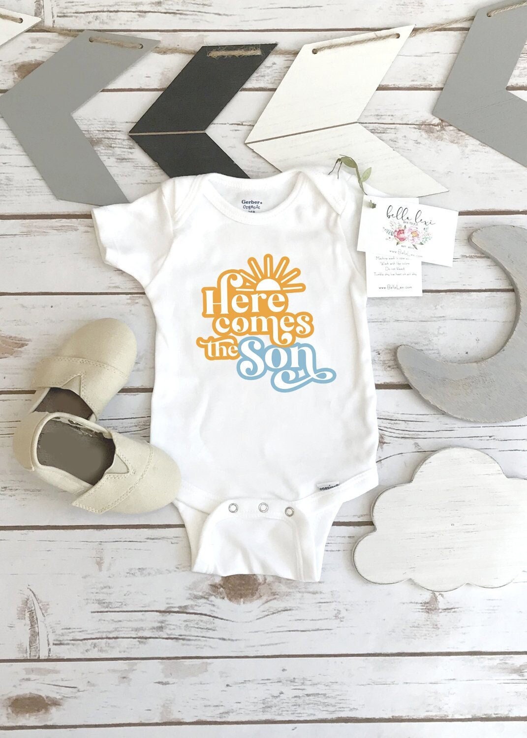 Baby Boy Reveal, Here Comes the Son, Baby Shower, Retro Baby, Pregnancy Reveal, Gender Reveal Theme, Baby Announcement, Brother Reveal