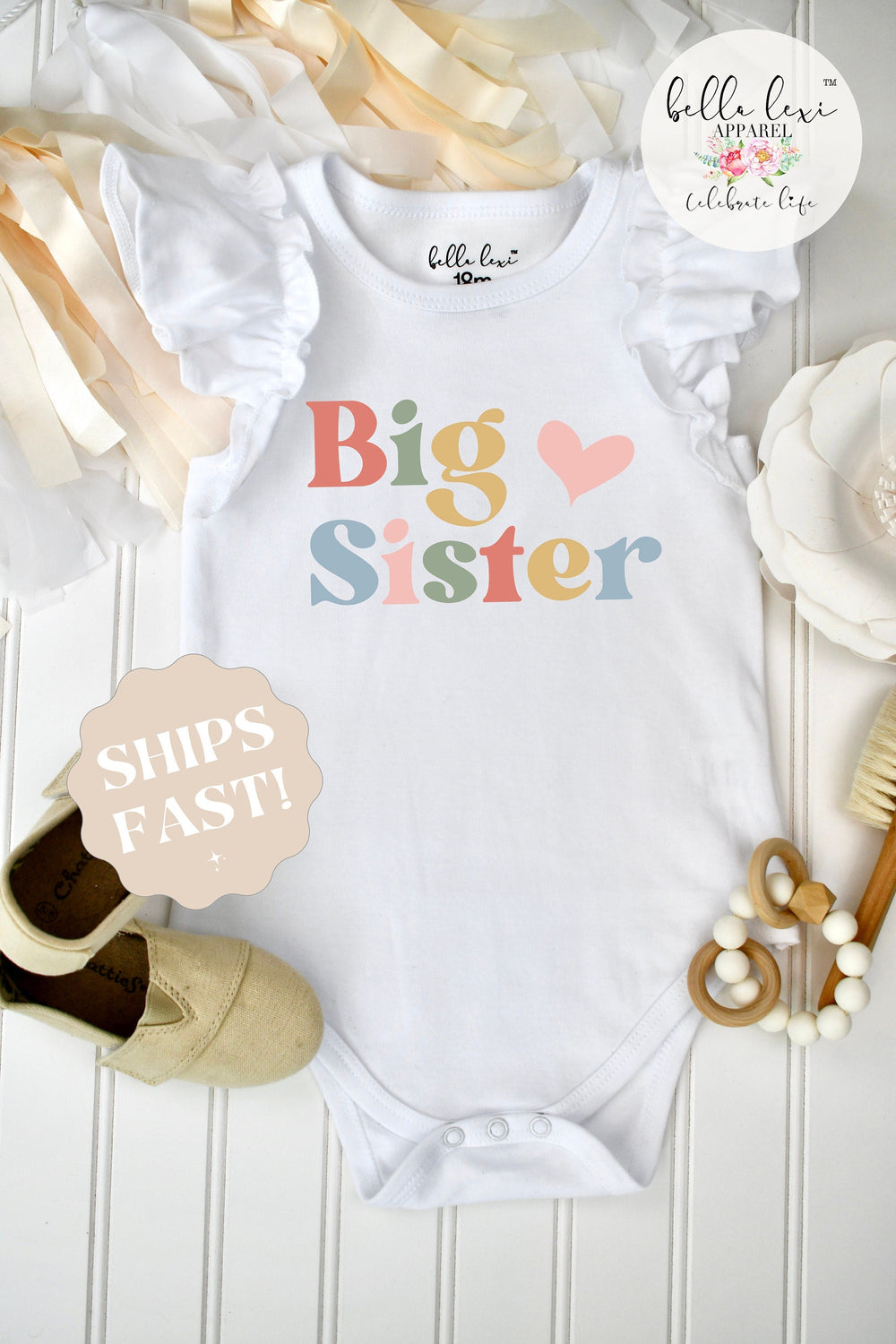 Big Sister Reveal, Kids Announcement Shirt, Big Sister Gift, Pregnancy Reveal, Sister Reveal, Siblings Shirt, Big Sister Shirt, Sister Tee