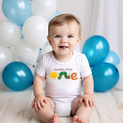 Birthday Onesie®, Caterpillar Party, Hungry Little ONE, Caterpillar Birthday Shirt, Hungry Little Party, Bugs Birthday, First Birthday, Boy
