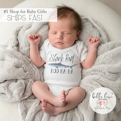 Shark Onesie®, Cute Baby Gift, Newborn Baby Gift, Shark Shirt, Funny Baby Gift, Shark Baby, Nephew Gift funny, Baby Shower, Under the Sea