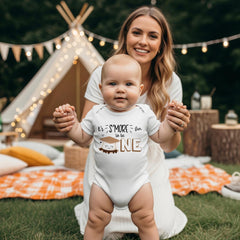 S'Mores Party, S'More Fun being ONE, Birthday Shirt, Camping Party, Camping Birthday, Happy Camper, Smores Theme, 2nd Birthday, Smores Theme