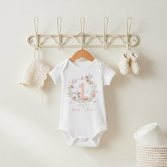 Fairy First Birthday, Personalized Baby Outfit, Custom Name 1st Birthday Shirt, Fairy Party, Fairy First, Fairy 1st Birthday, Garden Fairy