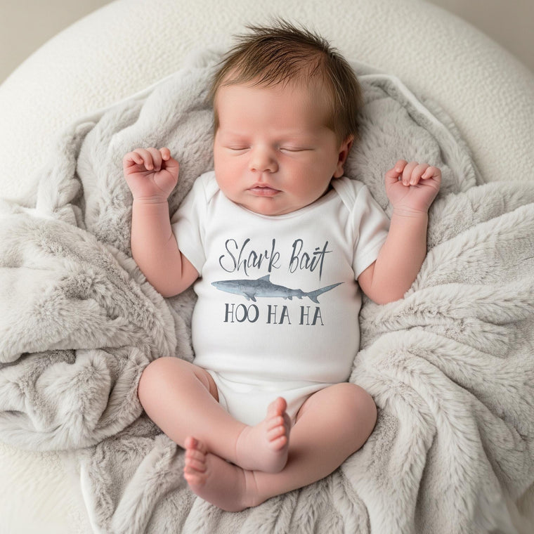 Shark Onesie®, Cute Baby Gift, Newborn Baby Gift, Shark Shirt, Funny Baby Gift, Shark Baby, Nephew Gift funny, Baby Shower, Under the Sea