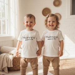 Twins Gift, Twin Birthday, Twins Clothes, Twins Baby Shower, Cute Baby Gift, Baby Shower Gift, Twinning, Baby Twins Gift, Newborn Twins Gift