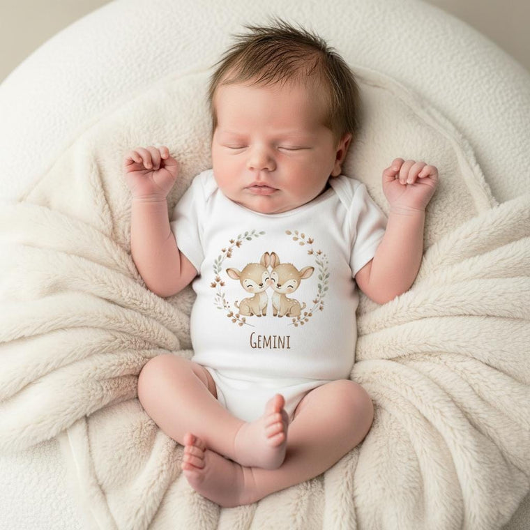 Gemini Baby Onesie®, Zodiac Sign Baby Gift