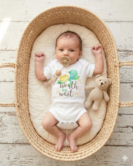Rainbow Baby Onesie®, Worth the Wait, Special Baby Gift, Rainbow Shower Gift, Baby Reveal, Rainbow Baby Gift, Pregnancy After Loss, Turtle
