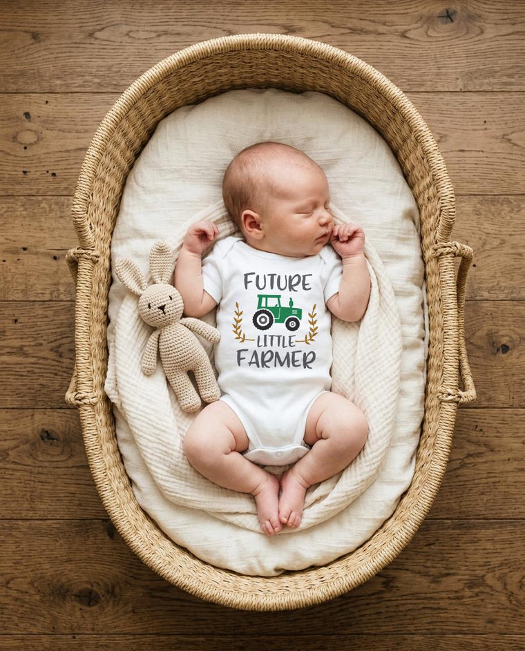 Pregnancy Announcement, Future Little Farmer, Baby Shower Gift, Pregnancy Reveal, Baby Announcement, Farm Help on the Way