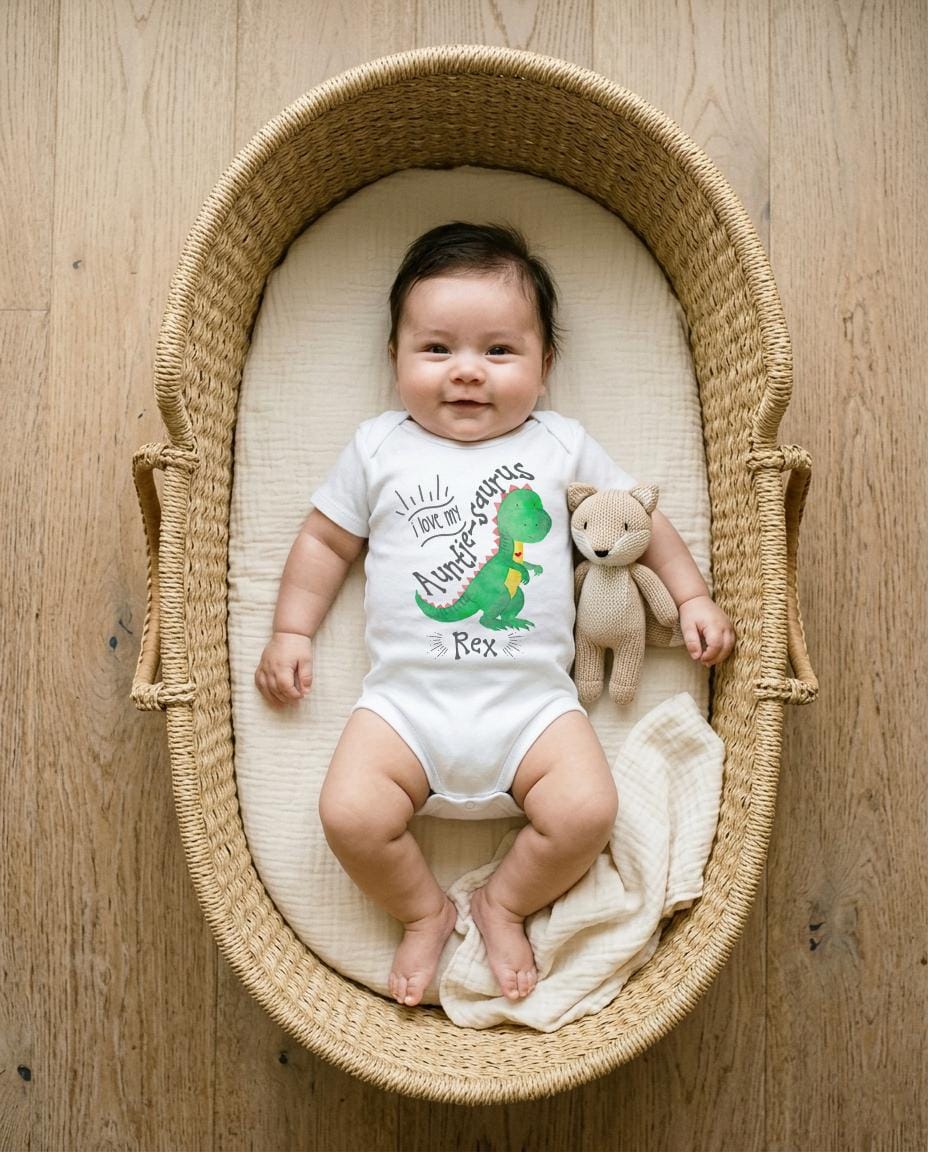 Aunt Onesie®, AuntieSaurus Rex, Aunt Gift, Aunt Baby Bodysuit, Funny Baby shirt, Auntie shirt, Nephew Gift, Cute Baby Clothes,Cute Baby Gift