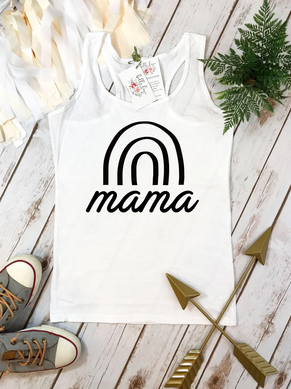 Rainbow Mama Shirt, Rainbow Baby Shower Gift, New Mom Gift