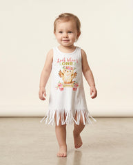 Personalized Owl Birthday Dress, Woodland First Birthday Outfit, Watercolor Floral Name