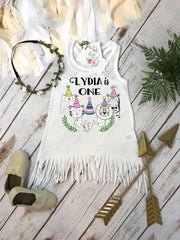 Wild One Safari Birthday Dress, First Birthday Girl Outfit