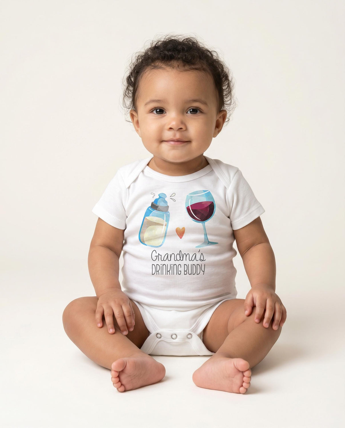 Grandma's Drinking Buddy, Funny Baby Gift