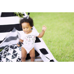 Wild One Safari Birthday Bodysuit, First Birthday Boy Outfit