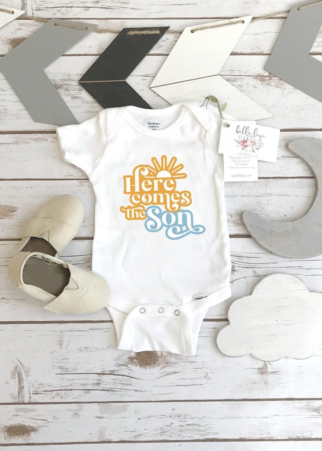 Boy Gender Reveal | Here Comes The Son | Sunshine Baby Shower Gift