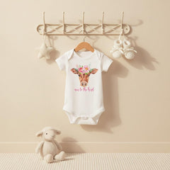 New to the Herd Bodysuit, Cowgirl Baby Outfit, Rustic Farm Shower Gift, Newborn Outfit