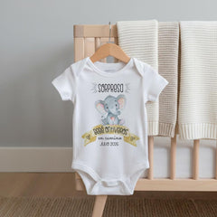 Spanish Pregnancy Reveal Bodysuit — Baby Gift for Abuelitos — Sorpresa Bebe en Camino