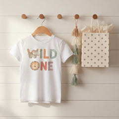 Wild One Boho Safari Birthday Shirt, Matching Family Set