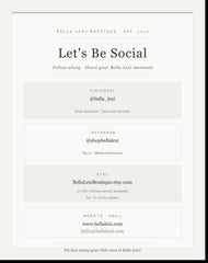 The image is a collage of various images related to the Bella Lexi Boutique, including a social media post, a website, and an email address. The image does not contain any text that can be described in fewer than 500 characters.