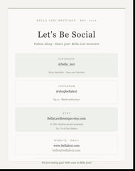 The image is a collage of various images related to the Bella Lexi Boutique, including a social media post, a website, and an email address. The image does not contain any text that can be described in fewer than 500 characters.