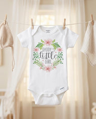 Daddy's Little Girl, Baby Girl Gift, Daddy Onesie, Newborn Girl Outfit, Niece Gift