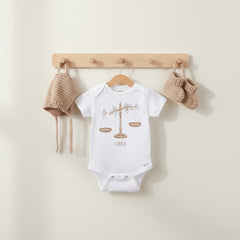 Libra Baby Bodysuit, Zodiac Sign Baby Gift