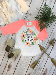 Promoted to Big Sister Raglan Shirt