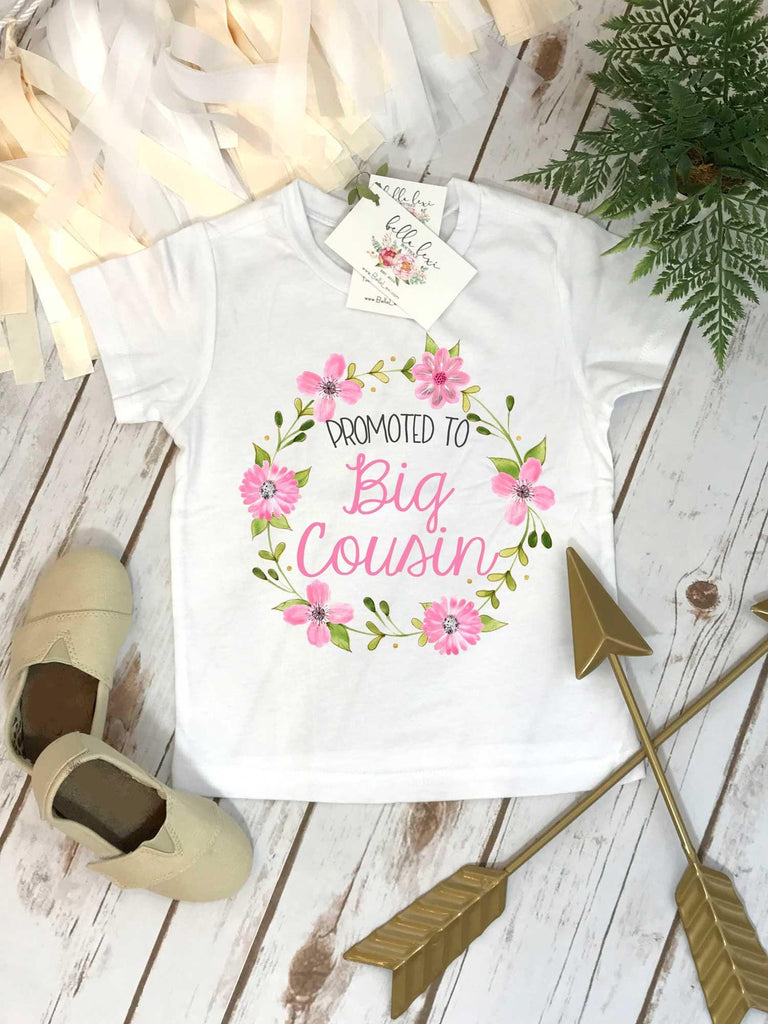 Big Cousin Shirt, Promoted to Big Cousin, Family Gift