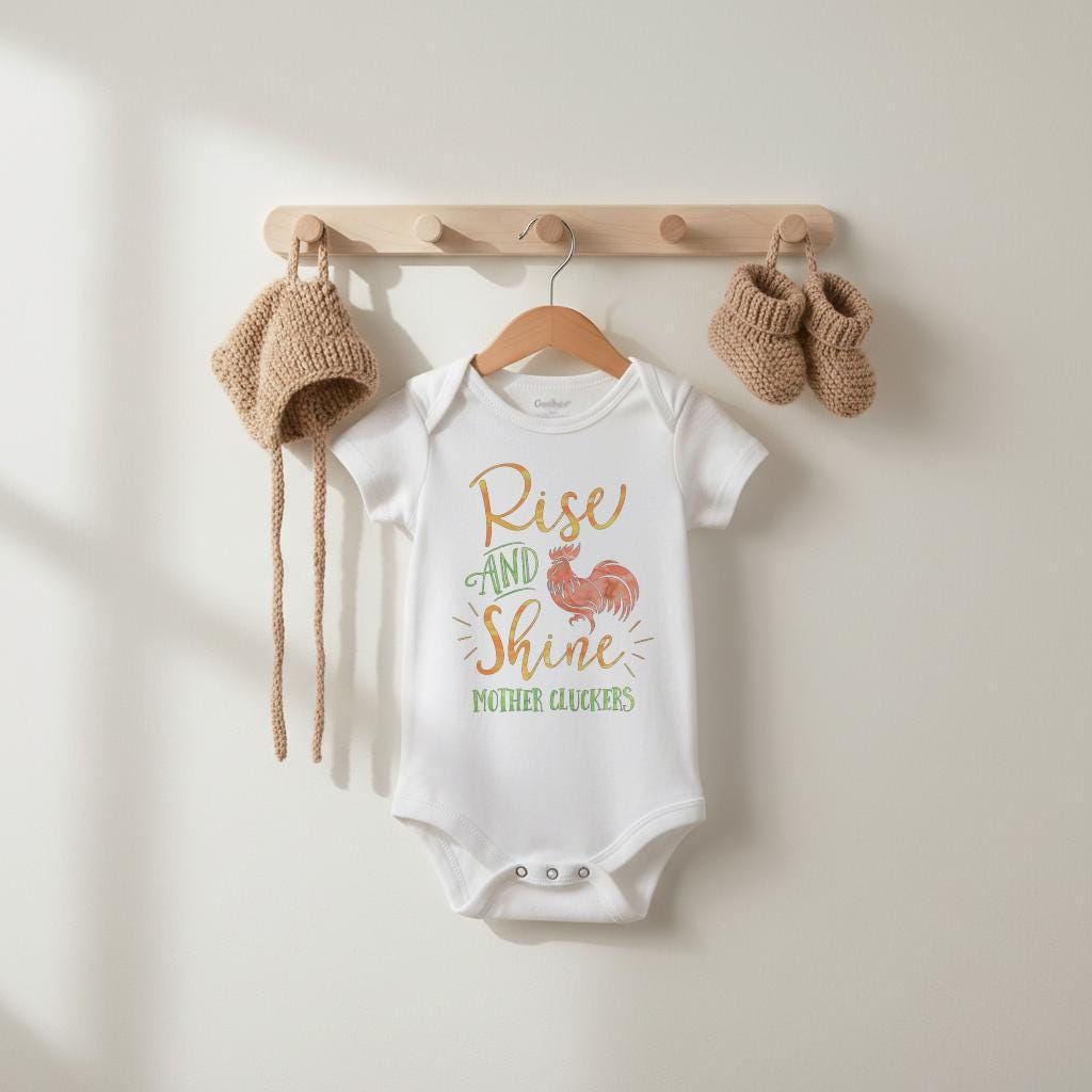 Rise and Shine Mother Cluckers Bodysuit
