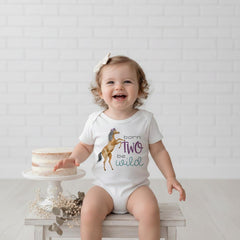 Horse Birthday Outfit, TWO Wild Boho, Second Birthday, Horse Party, Pony Birthday, Pony Party, 2nd Birthday, Barn Birthday
