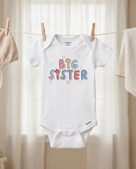 Big Sister Toddler Shirt, Cute Big Sister Gift, Big Sis Tee