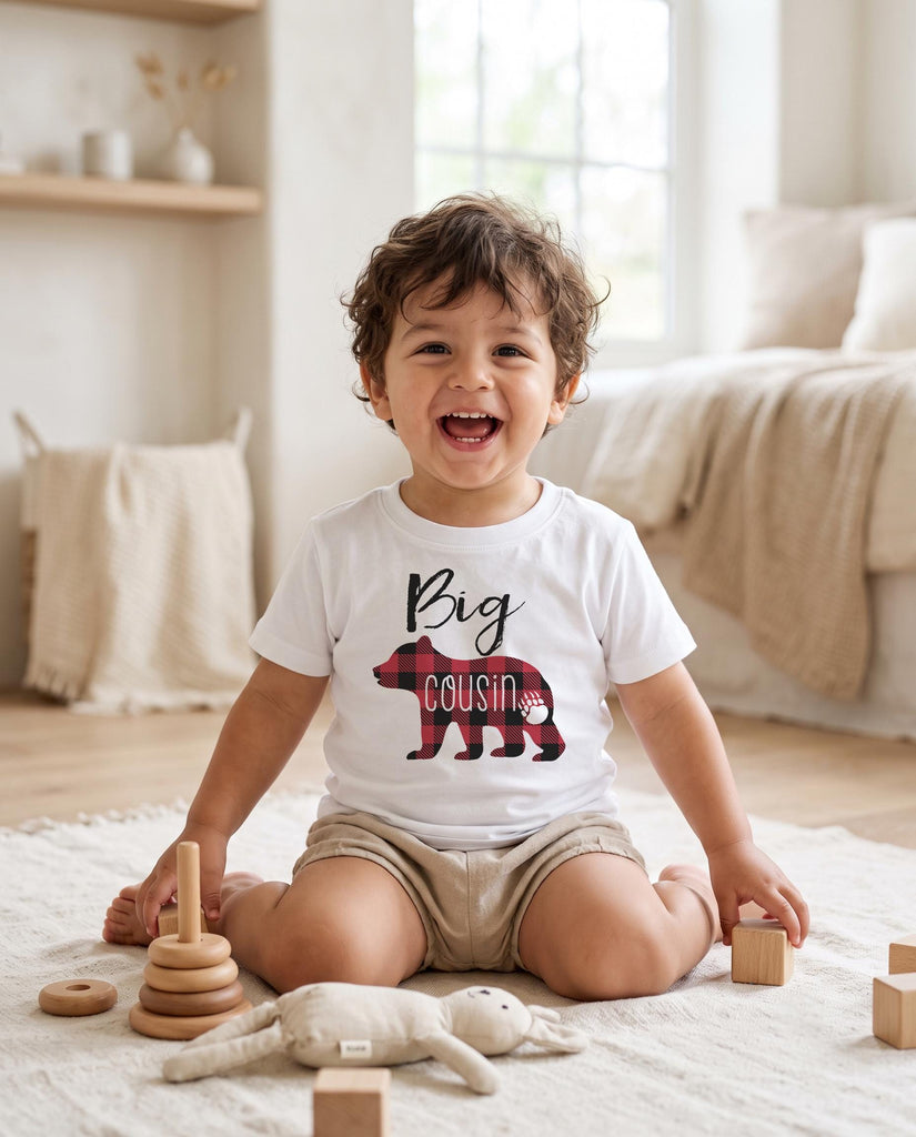 Promoted to Big Cousin Shirt, Big Cousin Announcement Shirt, Cousin Pregnancy Reveal Outfit, Toddler Cousin Tee, Family Pregnancy Reveal