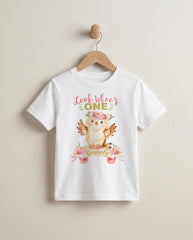 Personalized Owl Birthday Dress, Woodland First Birthday Outfit, Watercolor Floral Name