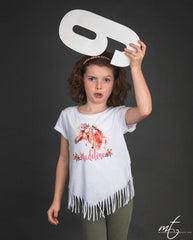 Personalized Boho Horse Shirt — Cowgirl Birthday Dress, Toddler Tee & Custom Baby Onesie