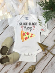 Slice Slice Baby Pizza Bodysuit