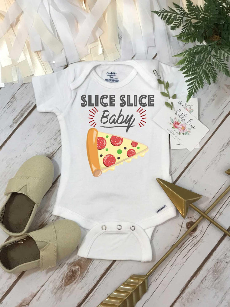 Slice Slice Baby Pizza Bodysuit
