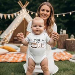 Birthday Onesie®, S'More Party, S'More Fun to be ONE, Birthday Shirt, Camping Party, Camping Birthday, Happy Camper, Smores Theme, Wild One
