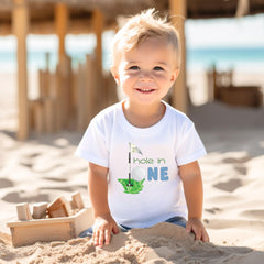 Golf Birthday Shirt, 1st Birthday Outfit, Hole in One Birthday Party, Matching Family, Mommy and Me Shirts, Golf Birthday, Birthday Bodysuit