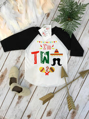 Second Birthday Shirt, Fiesta Birthday, 2nd Birthday shirt, Fiesta and Fun, Taco Party,Taco Bout Fun, Taco Birthday, Mexican Fiesta, I'm DOS