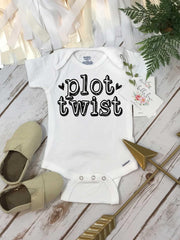 Plot Twist Bodysuit, New Arrival Gift, Family Surprise Shirt