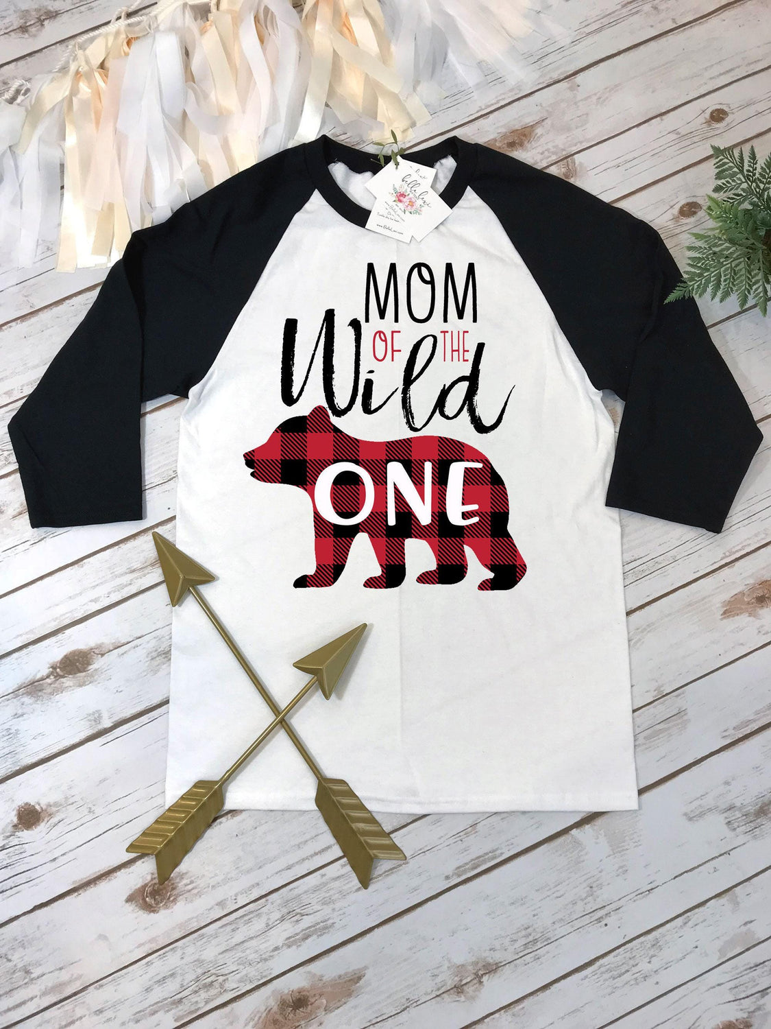 Mom of the Wild One, Little Bear Party, Mommy and Me Shirts, Wild One Party, Buffalo Plaid Party, Lumberjack Birthday, Wild One Birthday,Mom