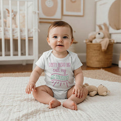 Don't Make Me Call My Big Cousins Bodysuit, Girl Cousin Baby Gift