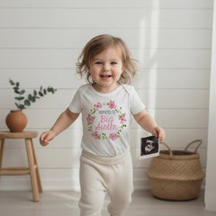 Promoted to Big Sister Floral Shirt